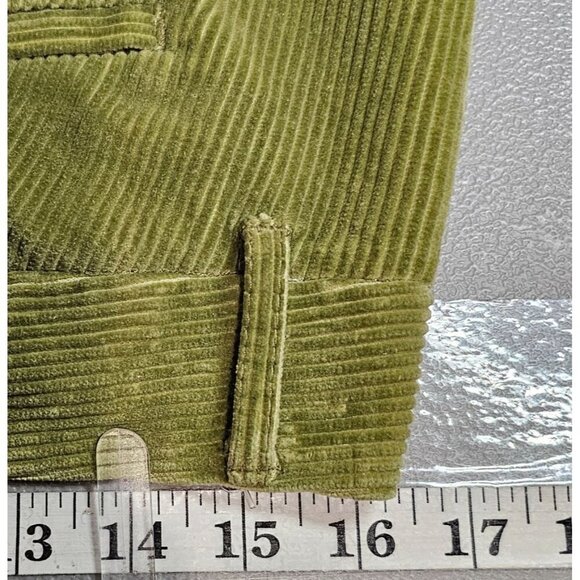 J. Crew Womens 8T Vintage Y2K Green Corduroy Flare Pants - Picture 11 of 16